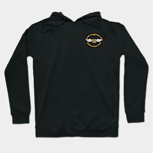 POCKET - Aviation Boatswain's Mate - Gold Anchor w Txt Hoodie